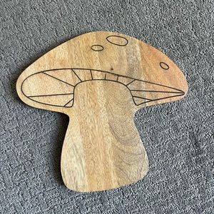 Urban outfitters mushroom shaped cheese board
